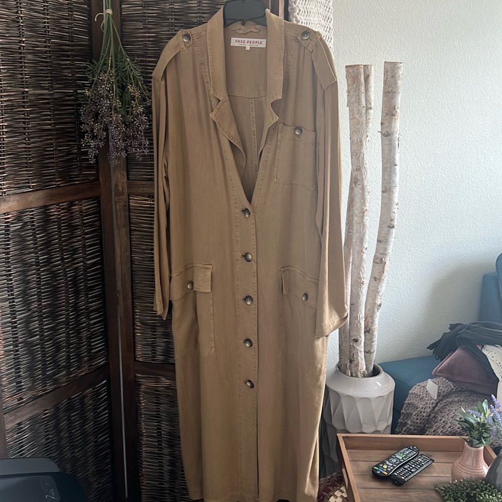 Free People Trench-like Duster